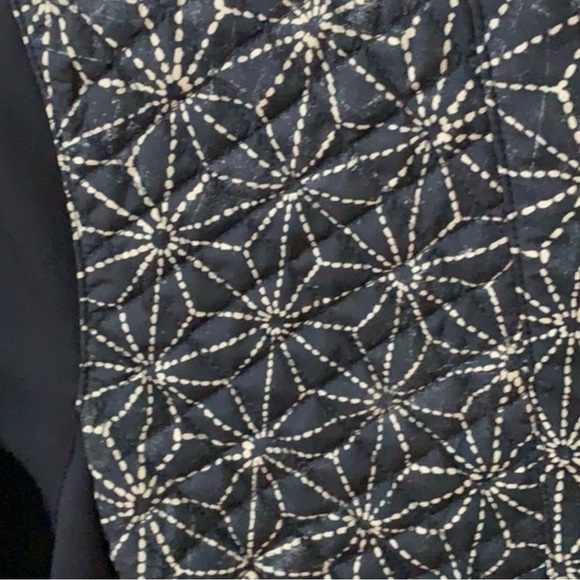 LULULEMON Cardigan and Again Exploded Sashiko Star in Inkwell Ghost/Inkwell 6 - Picture 8 of 12